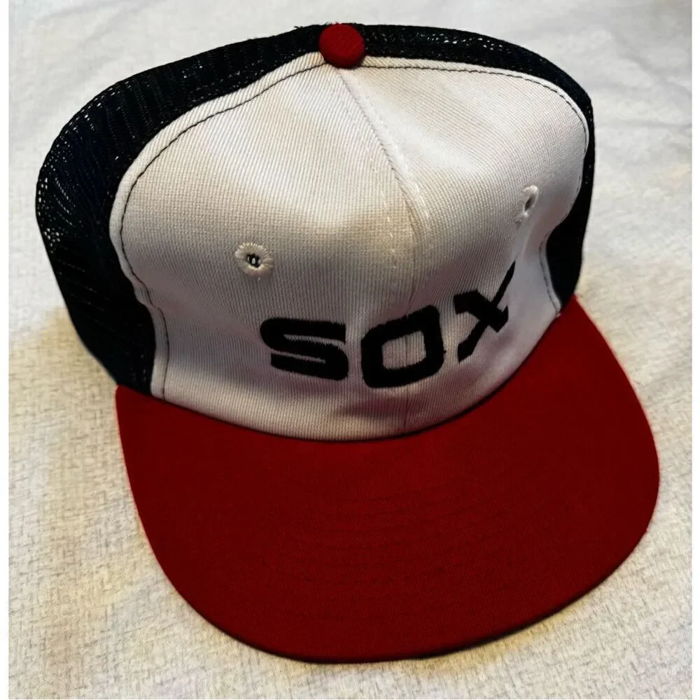 Chicago White Sox Twins Boston Snapback Mesh Trucker Hat New